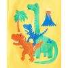 imageThe Childrens Place Baby and Toddler Boys Assorted Everyday Short Sleeve Graphic TShirts MultipackSports BallsDinoSpace Alien 3pack