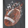 imageThe Childrens Place Boys Sports Short Sleeve Graphic TShirts MultipackFootballPlayerGame on 3pack