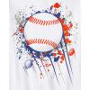 imageThe Childrens Place Boys Sports Short Sleeve Graphic TShirts MultipackSoccerBaseballFootball Blue 3pack