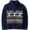 imageThe Childrens Place Girls and Toddler Long Sleeve Mock Neck Pullover SweaterTidal