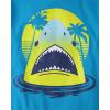 imageThe Childrens Place Boys Assorted Everyday Short Sleeve Graphic TShirts MultipackIguanaSharkTiger 3pack