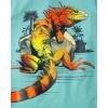imageThe Childrens Place Boys Assorted Everyday Short Sleeve Graphic TShirts MultipackSharkIguanaTurtle 3pack