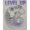 imageThe Childrens Place Boys Gamer Short Sleeve Graphic TShirts MultipackVirtualGameLevel Up 3pack