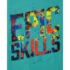 imageThe Childrens Place Boys Vehicle Short Sleeve Graphic TShirts MultipackEpic SkillsSkateboardBicycle 3pack