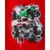 imageThe Childrens Place Boys Vehicle Short Sleeve Graphic TShirts MultipackMotorcycleMonster TruckRacecar 3pack