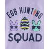 imageThe Childrens Place Easter Family Matching Snug Fit Cotton PajamasLavendar Egg Hunting Squad