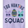 imageThe Childrens Place Easter Family Matching Snug Fit Cotton PajamasLavendar Egg Hunting Squad