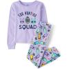 imageThe Childrens Place Easter Family Matching Snug Fit Cotton PajamasLavendar Egg Hunting Squad