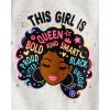 imageThe Childrens Place Girls 100 Cotton Short Sleeve Top and Pants2 Piece Pajama SetThis Girl