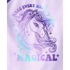 imageThe Childrens Place Girls Sleeve Top and Shorts2 Piece Pajama SetMagical Unicorn