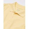 imageThe Childrens Place boys Long Sleeve Pique PoloNew Yellow Single