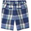imageThe Childrens Place Baby Boys Chino ShortsBlue Plaid