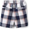 imageThe Childrens Place Baby Boys Chino ShortsNavy Plaid