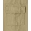 imageThe Childrens Place Baby Boys and Toddler Boys Pull On Slim Cargo PantsFlax