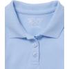 imageThe Childrens Place Baby Girls and Toddler Short Sleeve Pique Polo Dress Drop WaistBlue