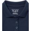 imageThe Childrens Place Baby Girls and Toddler Short Sleeve Pique Polo Dress Drop WaistTidal Single
