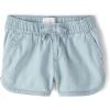 imageThe Childrens Place Girls Denim Pull On ShortsLight Wash 3pack