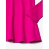 imageThe Childrens Place Girls and Toddler Solid Long Sleeve Skater DressAurora Pink Single