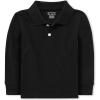 imageThe Childrens Place baby boys Long Sleeve Pique PoloBlack Single