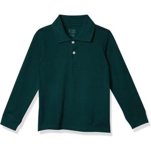 imageThe Childrens Place baby boys Long Sleeve Pique PoloSpruce Green Single