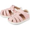 imageThe Childrens Place BabyGirls and Newborn First Steps Sandals FishermanLt Pink Fisherman