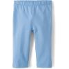 imageThe Childrens Place Baby Girls and Newborn Pull on PantsBlue FloralBlue Ruffle 2pack