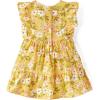 imageThe Childrens Place Baby Girls and Newborn Sleeveless Casual DressSunset Gold Floral
