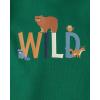 imageThe Childrens Place babyboys And Newborn Long Sleeve Bodysuits MultipacksWild Animal 4pack