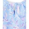 imageThe Childrens Place babygirls And Newborn Sleeveless Pant Romper Playwear OutfitButterflyPurple 2pack