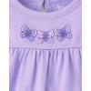 imageThe Childrens Place babygirls And Newborn Sleeveless Pant Romper Playwear OutfitButterflyPurple 2pack