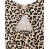 imageThe Childrens Place babygirls And Newborn Sleeveless Pant Romper Playwear OutfitFloralCheetah 2pack