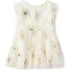 imageThe Childrens Placeand Toddler Short Sleeve Dressy DressChristmas Sparkle