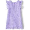 imageThe Childrens Placeand Toddler Short Sleeve Dressy DressPetal Purple Lace