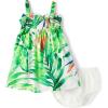 imageThe Childrens Place Baby Girls and Newborn Sleeveless Casual DressTropical Renew Blue