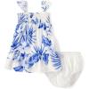 White Tropical Print