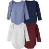 Burgundy/Ht Lunar/Mood Blue/Tidal 4-pack