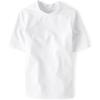 imageThe Childrens Place Boys Short Sleeve RashguardWhite