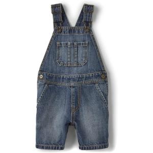 imageThe Childrens Place babyboys And Toddler Denim Short OverallVane Wash