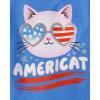 imageThe Childrens Place Baby and Toddler Girls All Holidays Short Sleeve Graphic TShirts MultipackAmericatAmerican Bow 2pack