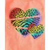 imageThe Childrens Place Baby and Toddler Girls Assorted Everyday Short Sleeve Graphic TShirts MultipackBalletButterfliesHearts 3pack