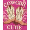 imageThe Childrens Place Baby and Toddler Girls Assorted Everyday Short Sleeve Graphic TShirts MultipackCowgirl BootsWesternDance Girl 3pack