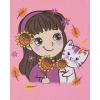 imageThe Childrens Place Baby and Toddler Girls Assorted Everyday Short Sleeve Graphic TShirts MultipackGirl DogGirl Cat 2pack