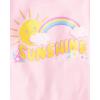 imageThe Childrens Place Baby and Toddler Girls Assorted Everyday Short Sleeve Graphic TShirts MultipackGirl Power 4pack