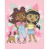imageThe Childrens Place Baby and Toddler Girls Assorted Everyday Short Sleeve Graphic TShirts MultipackGirlsGirl Painter 2pack