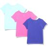 imageThe Childrens Place Baby and Toddler Girls Assorted Everyday Short Sleeve Graphic TShirts MultipackPreschool Princess 3pack