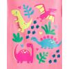 imageThe Childrens Place Baby and Toddler Girls Assorted Everyday Short Sleeve Graphic TShirts MultipackPurple DinosPink DinosLove 3pack