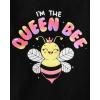 imageThe Childrens Place Baby and Toddler Girls Assorted Everyday Short Sleeve Graphic TShirts MultipackSassy Era 3pack