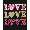 imageThe Childrens Place Baby and Toddler Girls Assorted Everyday Short Sleeve Graphic TShirts MultipackSassy VibesLove LoveSmall in Charge 3pack