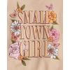 imageThe Childrens Place Baby and Toddler Girls Assorted Everyday Short Sleeve Graphic TShirts MultipackSmall TownWestern BootHeart 3pack