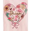 imageThe Childrens Place Baby and Toddler Girls Assorted Everyday Short Sleeve Graphic TShirts MultipackSmall TownWestern BootHeart 3pack